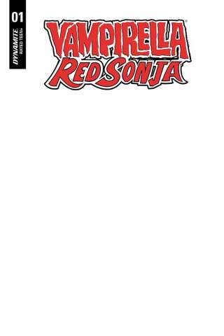 Vampirella / Red Sonja #1 (Blank Authentix Cover)