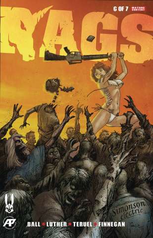 Rags #6 (Richard Case Queen of Hill Cover)