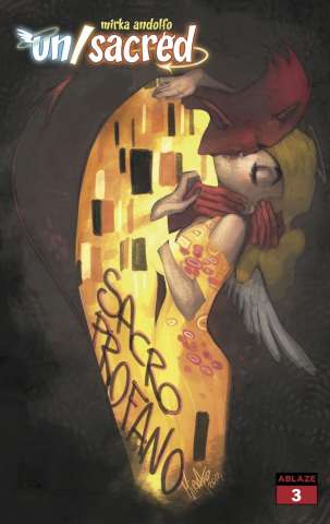 Un/Sacred #3 (Andolfo Klimt Homage Cover)