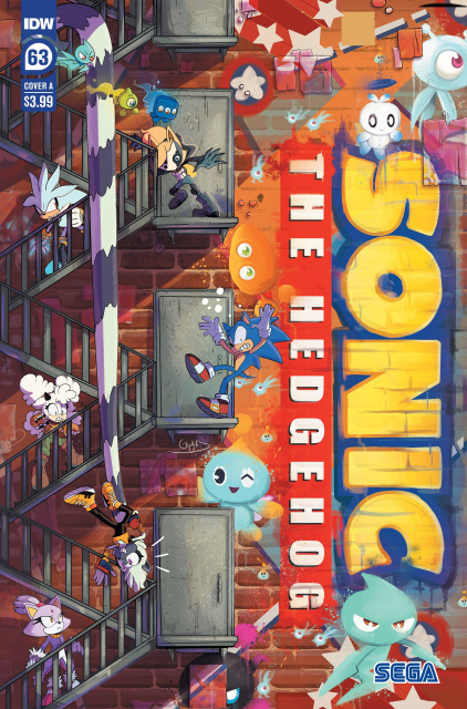 Sonic the Hedgehog #63 (Dutreix Cover)