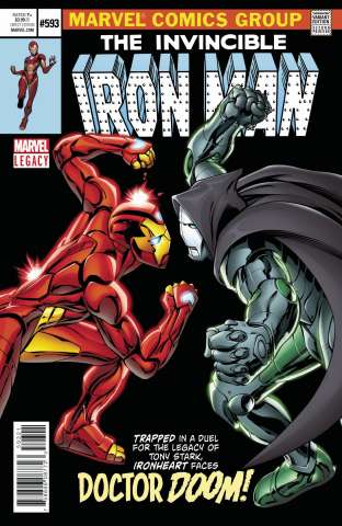 Invincible Iron Man #593 (2nd Printing)