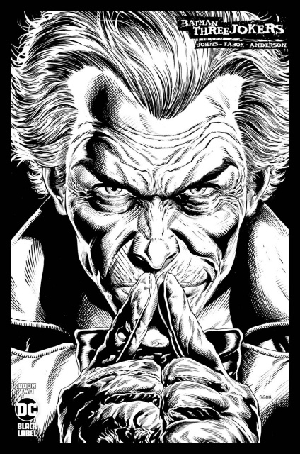 Batman: Three Jokers #2 (1:100 Jason Fabok B&W Cover)