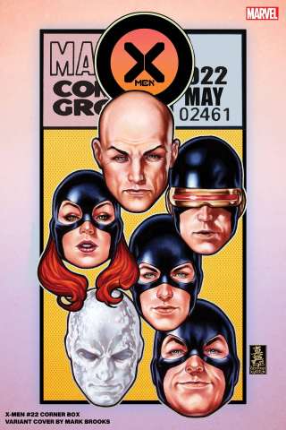 X-Men #22 (Brooks Corner Box Cover)