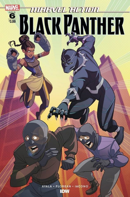 Marvel Action: Black Panther #6 (Florean Cover)