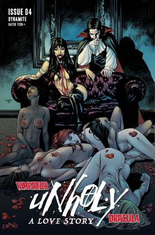 Vampirella / Dracula: Unholy #4 (Sta. Maria Original Cover)
