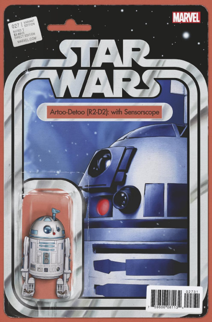 Star Wars #27 (Christopher Action Figure Cover)