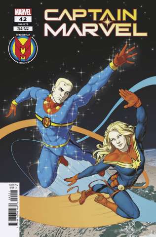 Captain Marvel #42 (McKelvie Miracleman Variant Cover)