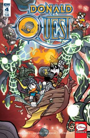 Donald Quest #4 (Subscription Cover)