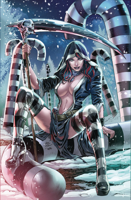 Grimm Fairy Tales 2023 Holiday Pinup Special (Vitorino Cover)