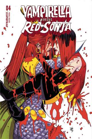 Vampirella vs. Red Sonja #4 (Moss Cover)