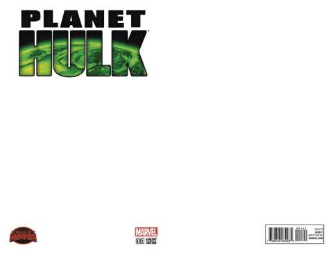 Planet Hulk #1 (Blank Cover)