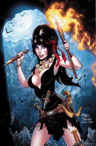 Elvira in Monsterland #5 (Royle Virgin Cover)