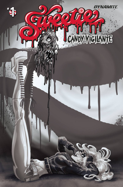Sweetie: Candy Vigilante #1 (10 Copy Zornow B&W Cover)