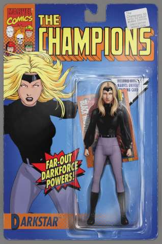 Champions #3 (Christopher Classic Action Figure Cover)