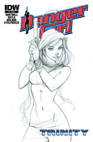 Danger Girl: Trinity #1 (Subscription Cover)