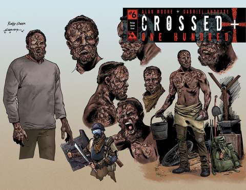 Crossed + One Hundred #6 (Design Sketch Cover)