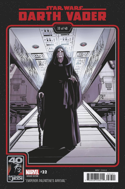 Star Wars: Darth Vader #32 (Return of the Jedi 40th Anniversary Cover)