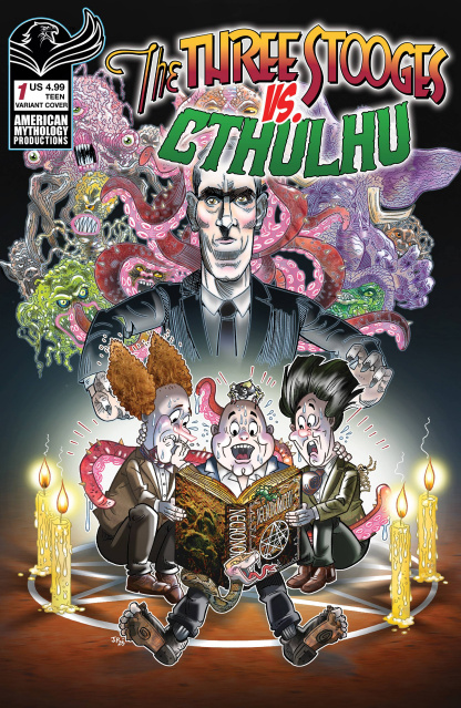 The Three Stooges vs. Cthulhu #1 (Pacheco Cover)