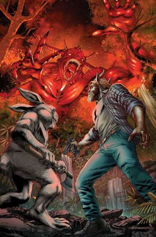 Man Goat & The Bunny Man #3 (Vitorino Cover)