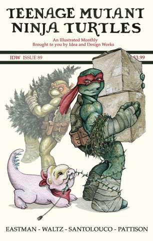 Teenage Mutant Ninja Turtles #89 (Eastman Cover)