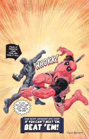 Black Panther vs. Deadpool #5 (Baker Cover)