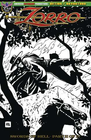 Zorro: Swords of Hell #2 (Visions of Zorro Toth Cover)