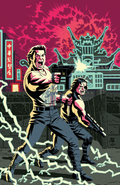 Big Trouble in Little China / Escape from New York #1 (West Cover)