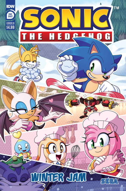 Sonic the Hedgehog: Winter Jam #1 (Oz Cover)