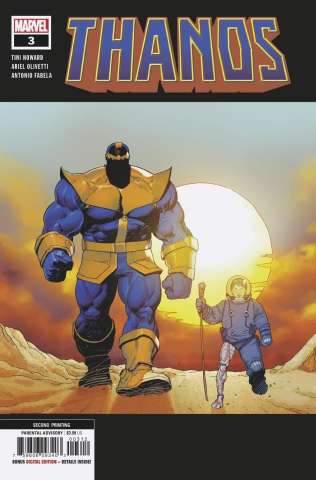 Thanos #3 (Olivetti 2nd Printing)