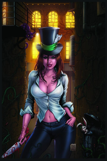 Grimm Fairy Tales: The Madness of Wonderland #1 (Krome Cover)