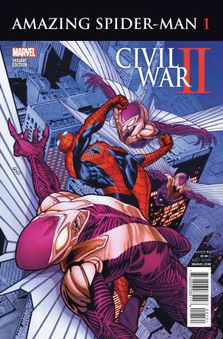 Civil War II: Amazing Spider-Man #1 (Land Cover)