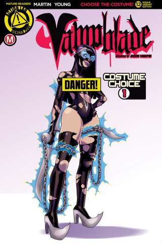Vampblade #12 (Costume Risque Cover)
