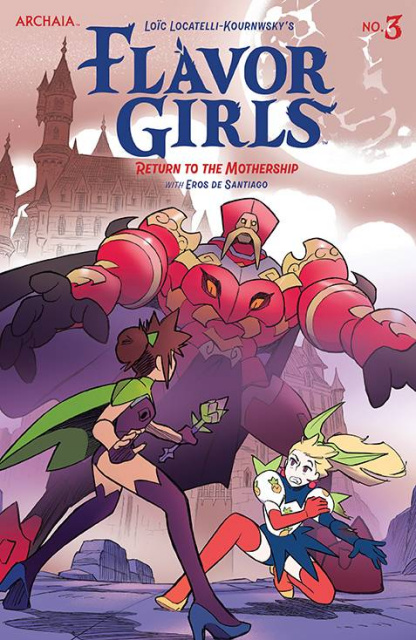 Flavor Girls: Return to the Mothership #3 (Locate Cover)