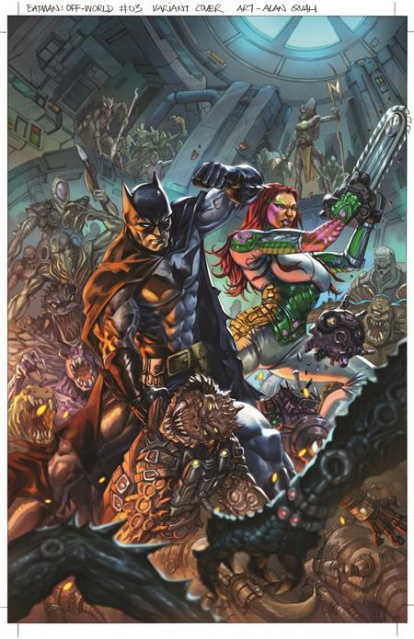 Batman: Off-World #3 (Alan Quah Card Stock Cover)