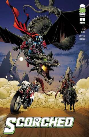 Spawn: The Scorched #9 (Keane Cover)