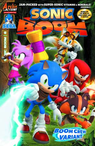 Sonic Boom #6 (Boom Crew Cover)