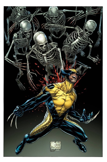 Death of Wolverine #1 (Quesada Cover)