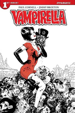 Vampirella #1 (15 Copy Broxton Spot Color Cover)