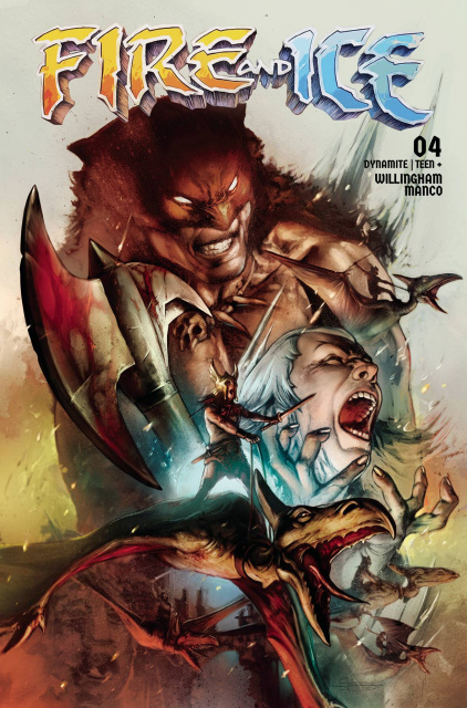 Fire and Ice #4 (Manco Cover)