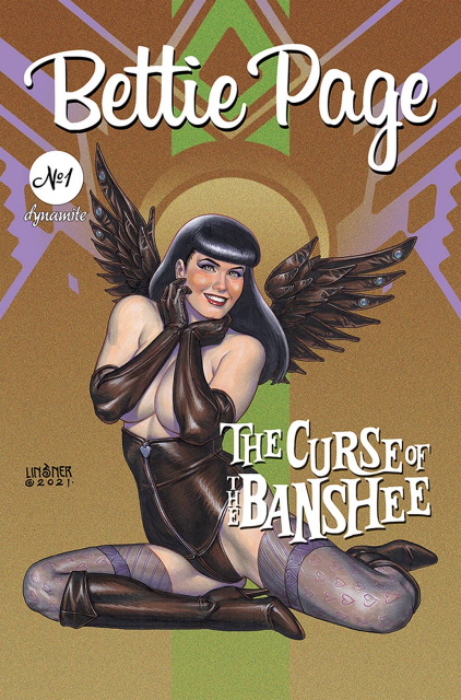 Bettie Page and The Curse of the Banshee #1 (Linsner Cover)