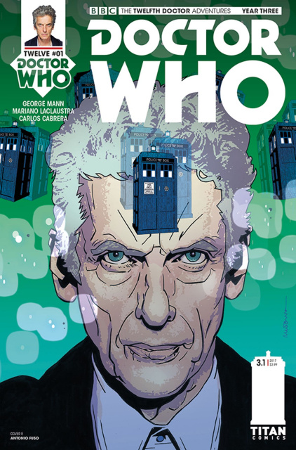 Doctor Who: New Adventures with the Twelfth Doctor, Year Three #1 (Fuso Cover)