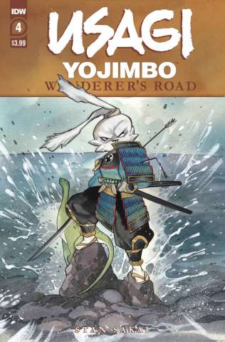 Usagi Yojimbo: Wanderer's Road #4 (Peach Momoko Cover)
