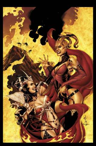 Grimm Fairy Tales: Inferno - The Rings of Hell #1 (Johnson Cover)