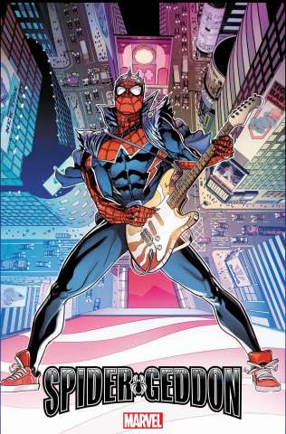 Spider-Geddon #1 (Sliney Spider-Punk Cover)