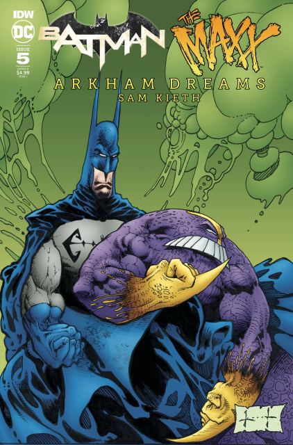 Batman / The Maxx: Arkham Dreams #5 (Kieth Cover)