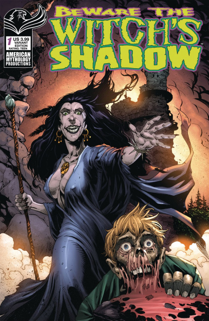 Beware the Witch's Shadow #1 (Bonk Cover)