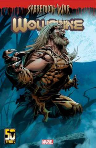 Wolverine #44 (Salvador Larroca Sabretooth Cover)