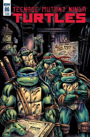 Teenage Mutant Ninja Turtles #86 (Eastman Cover)