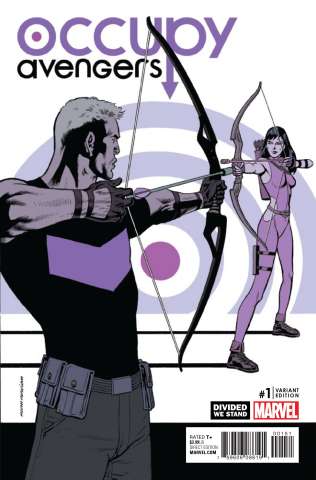 Occupy Avengers #1 (Nowlan Divided We Stand Cover)