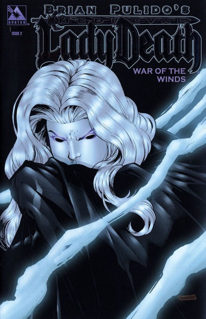 Medieval Lady Death: War of the Winds #2 (Platinum Foil Cover)